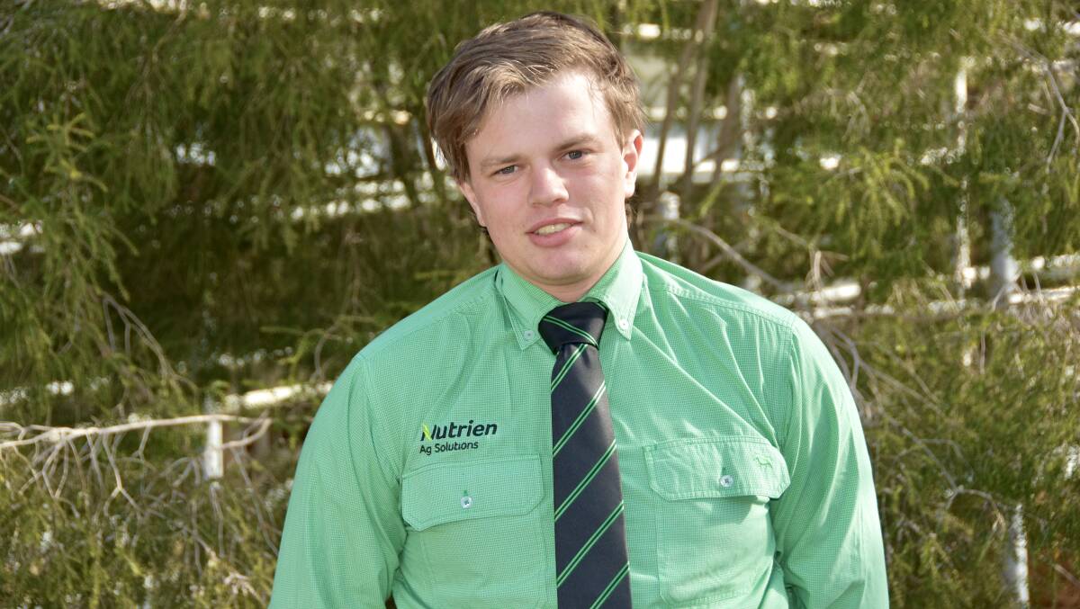 LIVESTOCK: Alister Bright will represent Nutrien Ararat in the young auctioneers finals in Pakenham. Picture: FILE