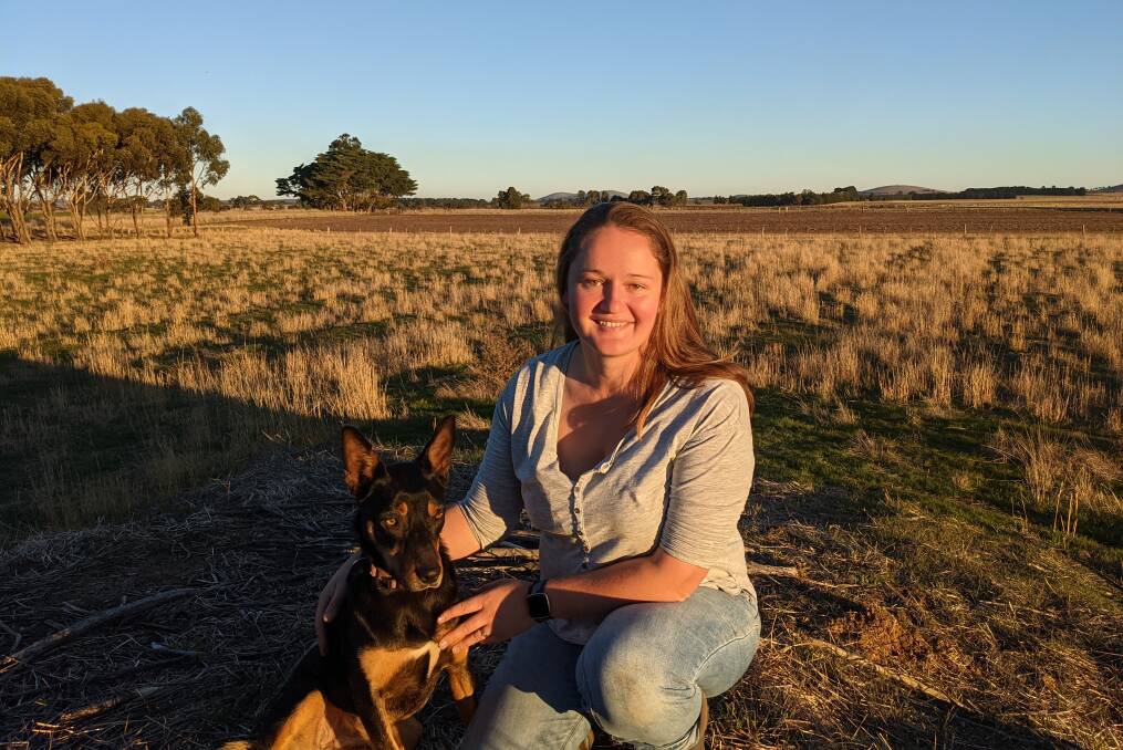 Big steps: Tourello's Katherine Myers has been appointed the Victorian Farmers Federation's horticulture vice-president. Picture: contributed