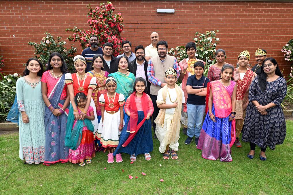 The Ballarat Hindu Temple and Cultural Center committee ready for big festival weekend. Picture by Kate Healy