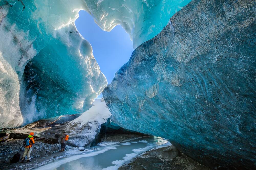 Reykjavk, the beating heart of Iceland, serves as a gateway to myriad natural wonders such as the ice caves. Picture Shutterstock