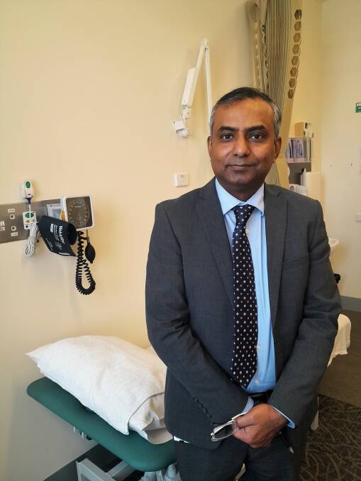Grampians Health lung cancer expert Dr Wasek Faisal has been awarded a Fellowship from the Royal College of Physicians of Edinburgh. Picture supplied.