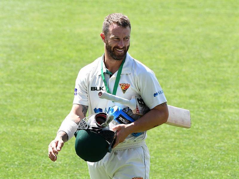 Matthew Wade was able to steer Tasmania to victory with consecutive half-centuries.